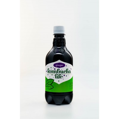 Kombucha Life чаена естествено газирана ферментирала напитка с джинджифил 0.500 л Kombucha Life чаена естествено газирана ферментирала напитка с джинджифил 0.500 л